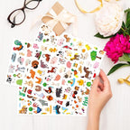 Farm Animal Stickers Cute Farm Barnyard Cow Sheep Horse Decal Sticker 875 Counts Party Gifts Goodie Bags Decor School Reward Birthday Party Favors Water Bottle Sticker Laptop Invitation Decor