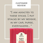 The Honey Jar Watermelon Flavored Honey Sticks - Pure Honey Straws For Tea, Coffee, or a Healthy Treat - One Teaspoon of Flavored Honey Per Stick - Made In The USA with Real Honey - (50 Count)