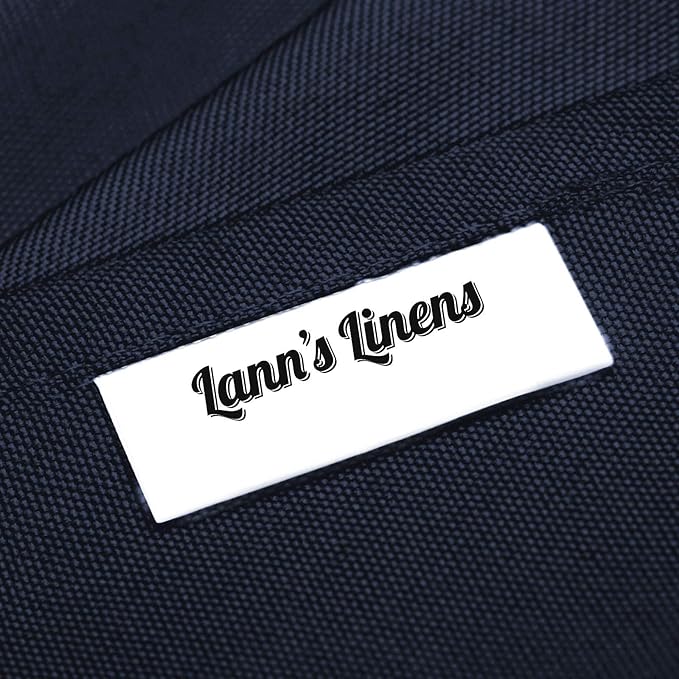 Lann's Linens - 10 Premium 60" x 126" Tablecloths for Wedding/Banquet/Restaurant - Rectangular Polyester Fabric Table Cloths - Navy Blue