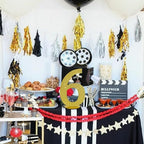 TONIFUL 11.8 Inch Gold Glitter Numbers Table Centerpieces 0-9 Birthday Party Decorations,Shining Gold Digital 6 for Birthday Party,Wedding,Bridal Shower,Engagement,Photo Shoot,Anniversary