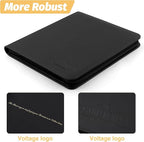 Trading Card Binder, Card Collection Binder Album Folder with 720 Side Loading Pockets, 12 Pocket Trading Card Album Folder for TGC,MTG, Baseball Cards, Yugioh