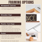 Custom Bride & Groom Wedding Welcome Sign, Personalized Welcome to The Night Board for Ceremony or Reception, Canvas Poster Decor for Weddings, Anniversary, Bridal Party, Celebration