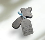 Mi Bautizo Baptism Christening Personalized Thank You Tags 20 pcs - More Colors Available (White/Gold)