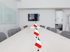 Italy Desk Flag, 12 Pack Italian Table Office Flag with Black Solid Pole and Stand Base, International Country Flag, Festival Celebration, Classroom Meeting Desktop Decor (Italy)