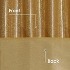 Fitable Gold Sequin Tablecloth for Parties 54x54 Inch - Sparkle Glitter Table Cloth Laser Square Overlay for Wedding Baby Shower Ceremony Birthday Holiday Banquet Decoration