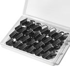 Teenitor 25 Pcs Small Curtain Hooks for Drapes, Curtain Clips for Hanging Hooks for Drapes Bows Hat, Curtain Rod Hooks, Stainless Steel S Hooks for Hanging Tent Lights Photo Party Decorations
