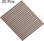 uxcell 20pcs Hot Glue Sticks for Glue Gun 7/16-inch x 10-inch Mini Hot Melt Adhesive Glue Stick Brown