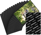 Magicfly Magnetic Photo Frame, Pack of 30, Fits 4 X 6 Inch Photos, Magnetic Picture Frame with Clear Photo Pocket for Refrigerator, Fridge, Office Cabinet, Black