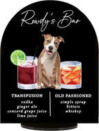 Pet Signature Drink Wedding Signs