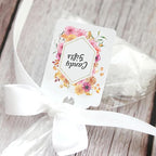 Custom Gift Tags, Personalized Hang Tags with Your Business Logo Small Card Party Decoration Paper Gift Tags for Birthday Wedding Christmas