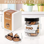Positive Poo Jar – 60 Funny Affirmation Cards, Gag Gifts for Men, Women, Coworkers, Teens, Tween, Teen Girl Gift Trendy Stuff, Gifts for Dad, Bonus Dad, Back to School Gift (Positive Poo)