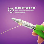 Artistic Wire, 24 Gauge Tarnish Resistant Colored Copper Craft Wire, Antique Brass, 20 yd