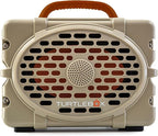 Turtlebox Original Gen 3: Portable Outdoor Bluetooth Speaker – Ultra-Loud (120dB), Waterproof (IP67), Rugged, Impact-Resistant, 3-Day Battery | Party Mode: Unlimited Pairing Stereo, Tan/Burnt Orange