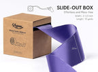 Purple Satin Ribbon Double-Faced Wired Ribbons for Gift Wrapping Flower Bouquet Bows Wedding Invitation Christmas Decor Crafts 2-1/2 Inch 10 Yards