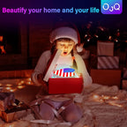 OJQ Light Up Letters LED Letter - Bedroom Lighted Colorful Alphabet Letter Music Sync Color Change - Christmas Birthday Gifts for Girl - Teen Girls Room Decor Gifts Party Home Wall Bedroom Decor