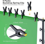 LINCO Backdrop Stand for Parties Kit 10x7 ft Adjustable Back Drop Photography Studio Photo Background Support System with Clamps, Sand Bag, Carrying Bag 4172