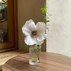 24Pcs Glass Bud Vase Set,Small Flower Vase for Tables Centerpieces Decor, Mini Vintage Clear Vase for Home,Wedding,Party Decorations（24 Pcs，Clear）