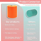 6" x 200 Yards Orange Tulle Fabric Rolls, Orange Spool Tulle Ribbon for DIY Tutu Skirt Wedding Decoration Baby Shower Birthday Party Backdrop Gift Wrapping Bow Craft Supplies
