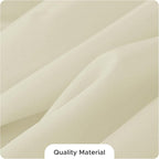 Fitable 8 Pack Table Cloth Rectangle Table: Stain and Wrinkle Resistant Tablecloth Rectangular, Washable Polyester Tablecloths for Wedding Party Dining Banquet Event Catering(Ivory, 70x108 Inch)