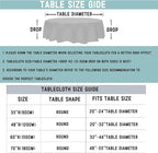 Lace Tablecloth Round Lace Vintage Round Tablecloth Decorative Exquisite Border Table Cover for Party Wedding Home Decorations, Round-48, Beige
