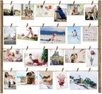 1.4 Inch Mini Clothes Pins for Photo, 130 Pcs Small Clothes Pins, Wooden Clothespins for Baby Shower, Party, Crafts DIY Project