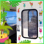 Xuhal 25 Pieces Tropical Drink Cruise Door Decorations Funny Magnetic Cruise Decorations Magnet Customized Door Cabin Decor for Carnival Birthday Essentials Accessories Magnet
