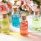 Sabary 100 Pack 1oz Plastic Potion Bottles with Cork Stoppers Mini Sand Art Bottles Tiny Cork Vial Small Jar with Funnel for Art DIY Craft, Essential Oil, Message, Wedding Party Favor