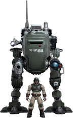 JOYTOY Warhammer 40K Action Figure Astra Militarum Cadian Armoured Sentinel Collection Anime Model 1/18 for Unisex, Adult, Christmas, Birthday Gift