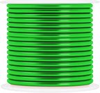 Mandala Crafts 13 Gauge Anodized Aluminum Craft Wire for Jewelry Making - 300 FT Colored Flexible Silver Copper True Blue Pink Ice Blue Green Wire - Bendable for Bonsai Armature Crafting Sculpting