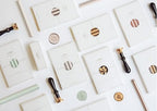 UNIQOOO Metallic Champagne Rose Glue Gun Sealing Wax Sticks for Wax Stamp, Wedding Invitation, Card Envelope, Snail Mail, Wine Package, Gift, Pack of 8