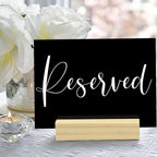 10 Pack Black Acrylic Sign Blanks for Table Numbers, 5 x 7 Inch Black Acrylic Blanks Sheets 1/8 inch Thick, Use for DIY Wedding Table Signs