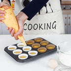 [300Pcs] Caperci Odorless Mini Cupcake Liners for Baking - Greaseproof Paper Muffin Baking Cups for Wedding Birthday Party Baby Shower Festivals (Natural)