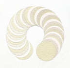 Champagne Gold White Party-Decorations Streamers - 52Ft Hanging Birthday Paper Garland Banner,Christmas Wedding Baby Bridal Shower Bachelorette Engagement Graduation Supplies Backdrop Decor Hugtmr