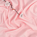 Fani 12 Pack 120 Inch Round Pink Polyester Tablecloths for Round Tables, Washable Table Cover for Wedding Party, Dining Table, Buffet, Banquet, Restaurant, Camping