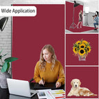 Wine Red Photography Backdrop for Photoshoot, Photo Backdrop Curtain, Perfect Wine Red Backdrops for Party Portrait Photoshoots Video Studio 5FTx7FT