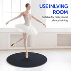 31inch Portable Dance Floor, Tap Dance Floor, Ballet Training Equipment Ideal for Figure Skating Practice Mat,Jazz,Tap Board,Turning Board and Party Dancing for All Ages