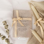 Ribbli 3 Rolls Nude Ribbon 5/8 Inch x 18Yards Beige Handmade Cotton Frayed Fringe Ribbons for Gift Wrapping Wedding Invites Bridal Bouquets Baby Shower DIY Crafts Home Decor