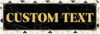 Custom Sign, Custom Street Sign, 11 Font Colors, 13 Font Styles, 4 Hole Options, 22 Sizes, 6x18 Inches, Rust Free DiBound, Fade Resistant, Made in USA by My Sign Center (Marble Tile)