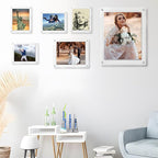 11X14 Acrylic Floating Picture Frame for Wall Mount, Clear Magnetic Photo Frame for Kids Artwork,Certificates Documents Frames for Family,Office,Wedding