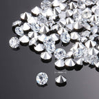 10000 Clear Wedding Table Scatter Confetti Crystals Acrylic Diamonds Rhinestones for Table Centerpiece Decorations Wedding Decorations Bridal Shower Decorations Vase Beads (Silver, 3 mm)