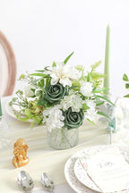 Serra Flora Artificial Flowers Combo Box Set for DIY Wedding Bouquets Centerpieces Arrangements Bridal Shower Party Home Decorations