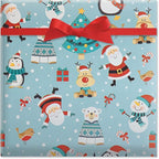 Current Christmas Critters Double-Sided Rolled Christmas Wrapping Paper - Premium Jumbo 23-Inch x 32-Foot Gift Wrap Roll, 61 Square Feet Total