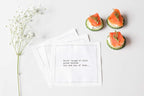 Five Star Napkins Marriage Quotes, White Cotton Cocktail Napkins, Beverage Napkins, Bar Napkins, Cloth Napkins, Party Napkins, Events, Holidays, Weddings, Birthdays, Disposable, 4.5" x 4.5"- (50x)