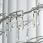 H&D HYALINE & DORA 20PCS 55mm Clear Chandelier Icicle Crystal Prisms Lamp Decoration