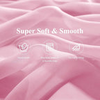 6 Pack 10 Ft Chiffon Table Runner Light Pink Gauze Long Table Runners 27x120 Inches Sheer Tulle Table Runner for Rustic Wedding Reception Bridal Shower Decorations Birthday Party