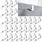 60pcs Tablecloth Clips,Heavy Duty Picnic Table Clips, Stainless Steel Table Cloth Cover Clamps, Table Cloth Holders Ideal for Home Wedding Party Indoor Outdoor Camping Picnic