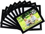 Magnetic Picture Frames for Refrigerator (4"X6",30 Pack),Magnet Photo Frame Pockets/Greeting Card Sleeve,Decorations for Lockers