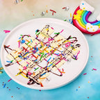 Rainbow Sprinkles for Cake Decorating - Metallic Gold Sprinkles Silver Star, Colorful Jimmies, Sugar Pearl, Cupcakes Topper, Ice Cream, Cookie Decorations for Christmas Birthday Party