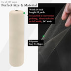 Ivory Tulle Fabric Rolls 54 Inch by 10 Yards Fabric Tulle Bolt for Wedding Christmas Decorations Gift Wrapping DIY Tutu Baby Shower Table Skirt Birthday Party Craft Supplies