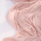 Pink Cheesecloth Table Runner 6 Pack Fall Table Runners Boho Gauze 120 Inches Light Pink Cheese Cloth Fall Table Decorations for Thanksgiving Wedding Bridal Girl Baby Shower Sweet 16 Party